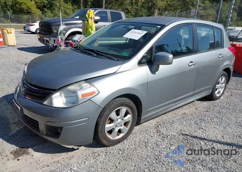 2010 Nissan Versa 1.8Sl from USA, damaged, VIN 3N1BC1CP1AL458779